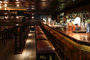 Bar area at The Blind Pig